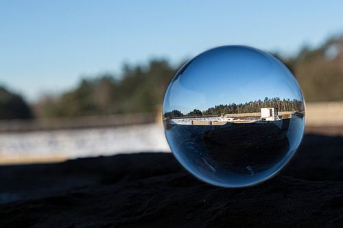 winter through a crystal ball