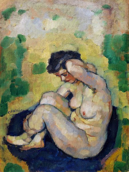 Naked, Emil Rudolf Weiß - 1909 by Atelier Liesjes