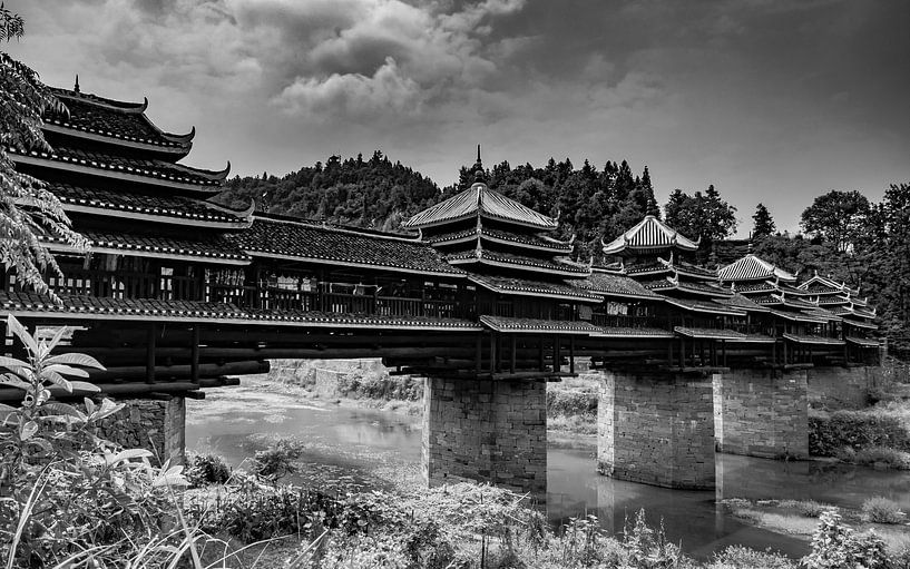 Wind and rain bridge by Stijn Cleynhens