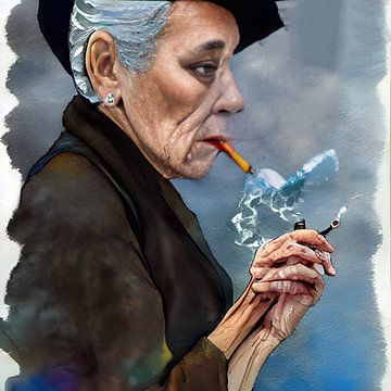 The satisfied smoker by renato daub