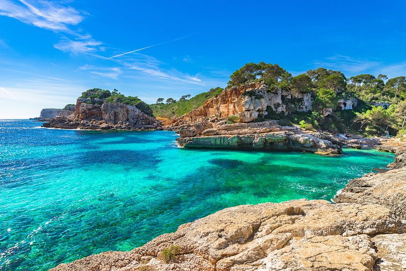 Cala S'Almunia, Mallorca, Spanje van Alex Winter