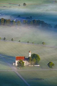 Im Morgenschleier – Ein Herbstgruß vom Tegelberg