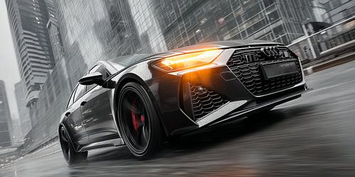 schwarzer Audi RS6