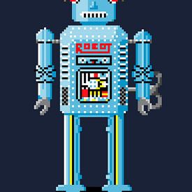 Retro-Roboter von Nele VdM