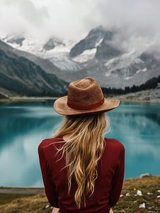 Blick im Herbst über die Landschaft