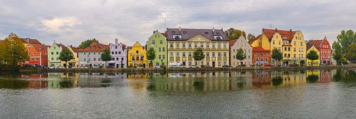 Panorama van Landshut