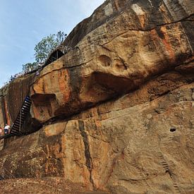 de ''rots'' Sigiriya van Gijs Bodzinga