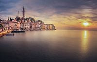 Rovinj Coucher de soleil par Dennis Donders Aperçu