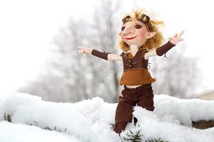 Lumuel im Schnee