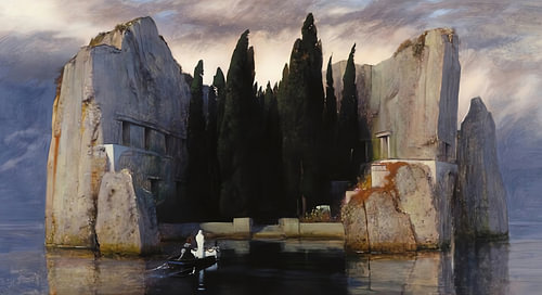 L'île des pins sombres