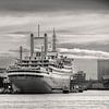 ss Rotterdam in schwarz-weiß. von Janny Beimers