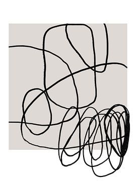 Eenvoudige kunstlijn nr. 47 van Treechild