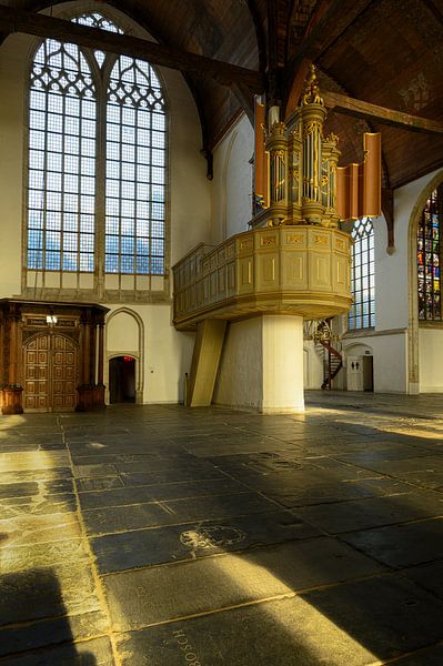 Alte Kirche Amsterdam von Peter Bartelings