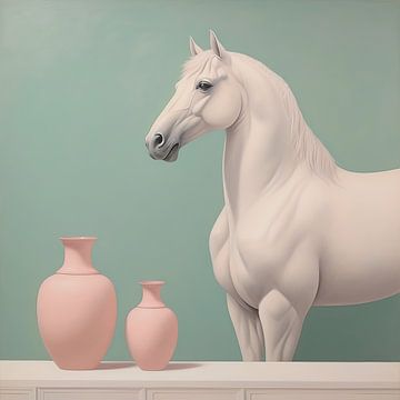 Peinture du cheval sur Art Merveilleux