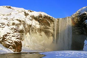 Skógafoss waterfall by Gert-Jan Siesling