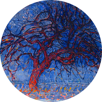 Red Tree, Piet Mondrian 1908-10