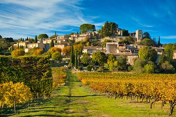 Le village de Joucas en Provence sur Tanja Voigt