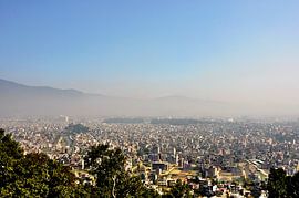 Kathmandu under the Veil of Pollution by Frank Photos