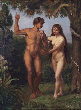 Wilhelm Marstrand, Eve seduces Adam