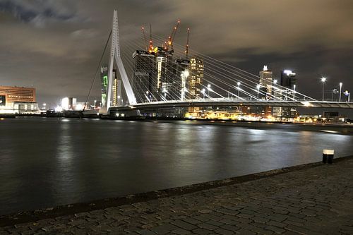 Erasmusbrug Rotterdam Nachtfoto