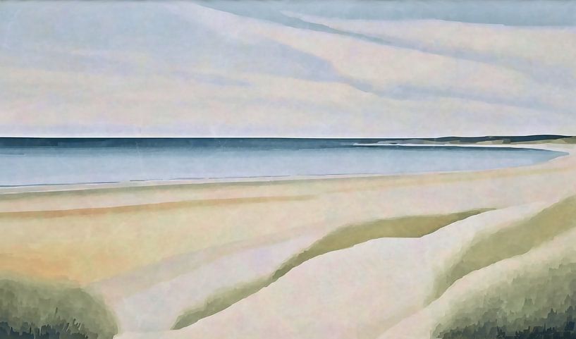 Sea, beach and dunes by Anna Marie de Klerk