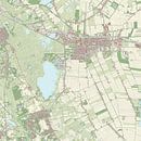 Kaart van Hoogezand-Sappemeer van Rebel Ontwerp thumbnail