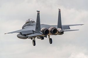 Landung der F-15E Strike Eagle der U.S. Air Force. von Jaap van den Berg