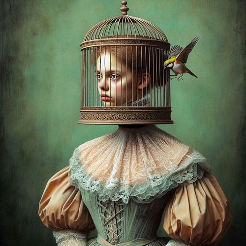 de vogelkooi van Bernhard Karssies