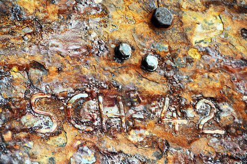 Minimalisme Kunst Fotografie Roestige Scheepswand