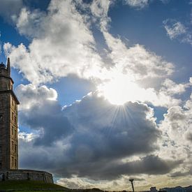 Hercules toren in À Coruña van Sanne Lillian van Gastel