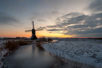 Winters Landschap van Maikel Brands