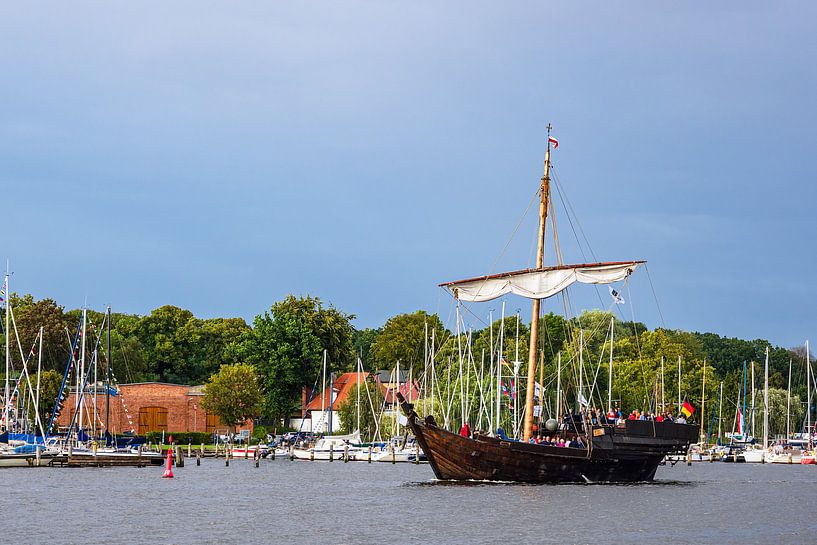 Segelschiffe auf der Hanse Sail in Rostock von Rico Ködder