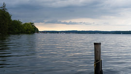 An Evening on the Starnberger Lake in Bavaria Germany