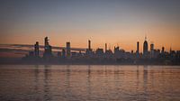Sunrise over New York City, USA by Patrick Groß thumbnail