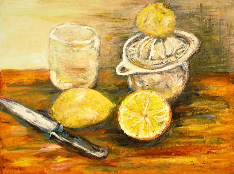 Zitrone, Vitamin C. von Ineke de Rijk