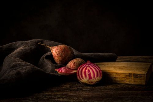 Chiggia-Rübe Stillleben