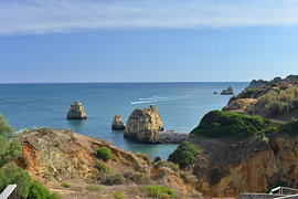 The unspoilt Praia do Pinhão in Lagos – Algarve