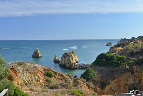 The unspoilt Praia do Pinhão in Lagos – Algarve