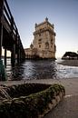 De Torre de Belem, een bezienswaardigheid van Lissabon, Portugal van Fotos by Jan Wehnert thumbnail