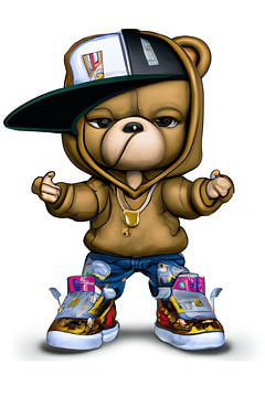 Rap Teddy von Pixel4ormer