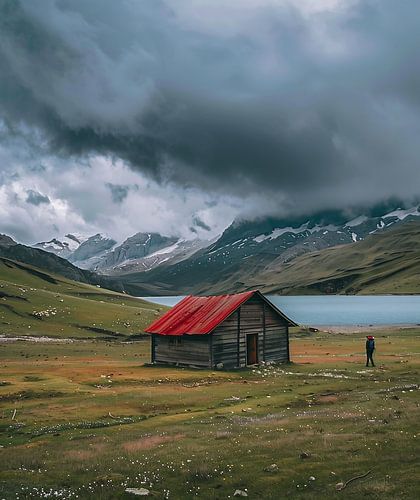 Mountain peaks in splendour