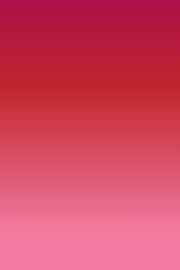 Abstracte zonsondergang of zonsopgang landschap in neon roze, oranje, rood van Dina Dankers