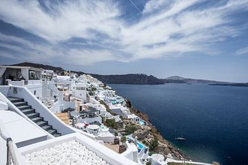 santorini view van Robin Smit