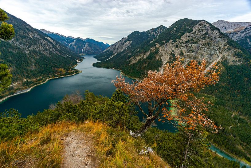 Autumn at Plansee by Leo Schindzielorz