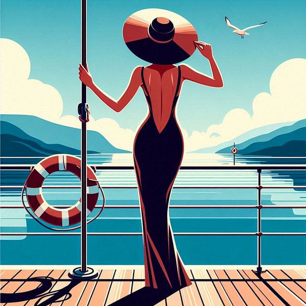 Looking across the water by Bernhard Karssies