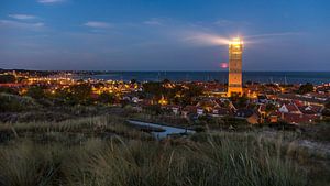 West-Terschelling bij nacht