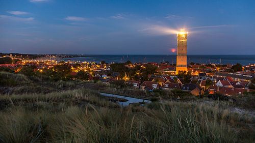 West-Terschelling bij nacht von Contrast inBeeld
