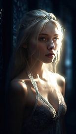 Photo: Moonlit Elf Princess by Eye catching paintings