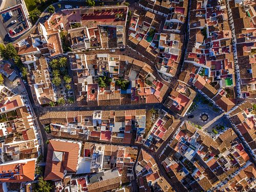 Benalmádena Pueblo, Espagne.