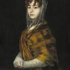 Francisca Sabasa y Garcia - Portrait woman old master of Francisco Goya